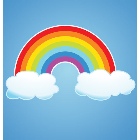 lue Sky Rainbow Photo Background