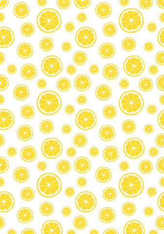 Lemons Lemons Lemons Photo Backdrop