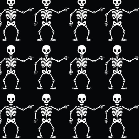 Skeleton Boy Photo Backdrop