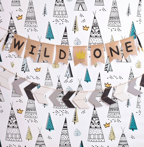 Wild Things Photo Backdrop
