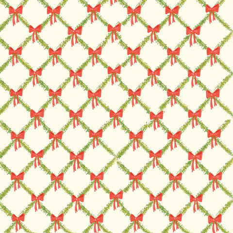 Bows and Lattice Photo Backdrop