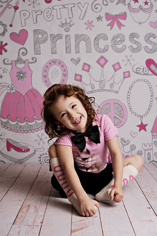 Pretty Princess Photo Backdrop
