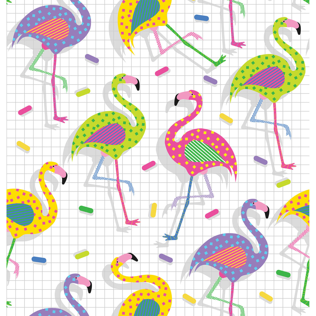 Flamingo Party Photo Background