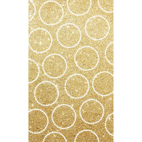 Glitter & Gold With Dots Photo Background