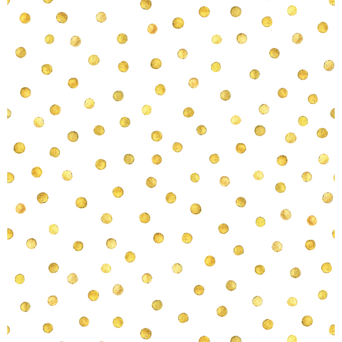Gold Polka Dots Photo Backdrop