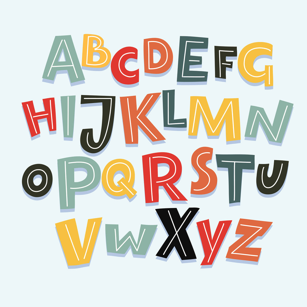 Goofy Letters Photo Background