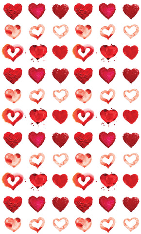 Hearts and Paint Photo Backdrop