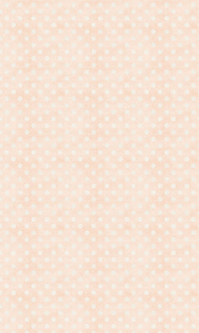 Peach Polka Dots Photo Backdrop