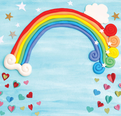 Rainbow Love Photo Background