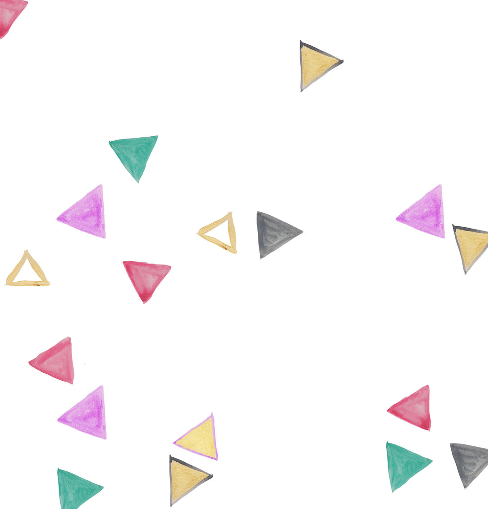Painted Triangles Colors Photo Background