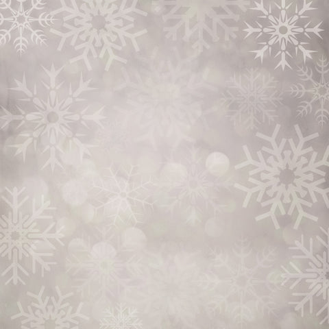 Snowflakes Photo Backdrop