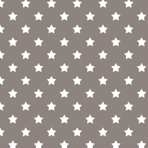 White Stars on Grey Photo Background