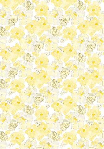 Yellow Flowers Photo Backdrop