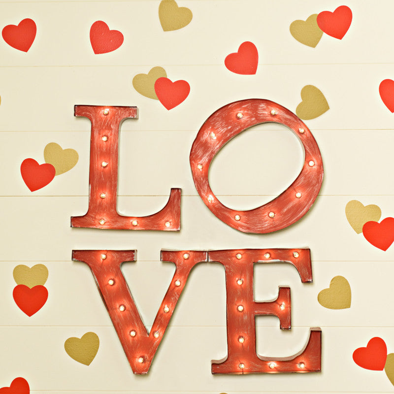 Love on the Marquee Photo Background 