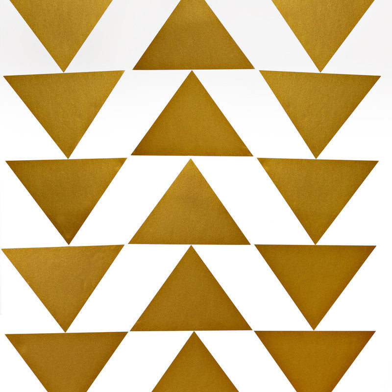 Big Gold Triangles Photo Background