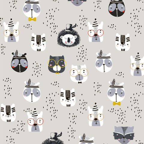 Smart Forrest Critters Photo Backdrop