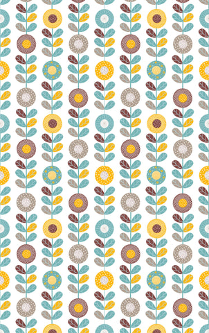 Stacked Flowers Photo Backdrop