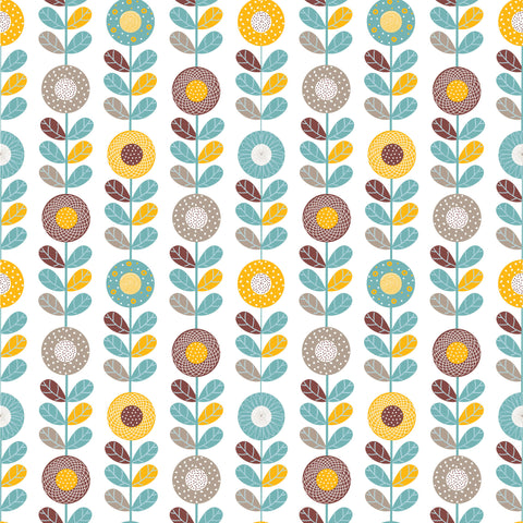 Stacked Flowers Photo Backdrop